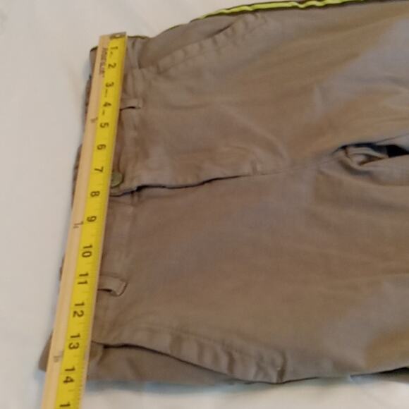 Ecru women's size Small tan with side stripes joggers. - Picture 6 of 8